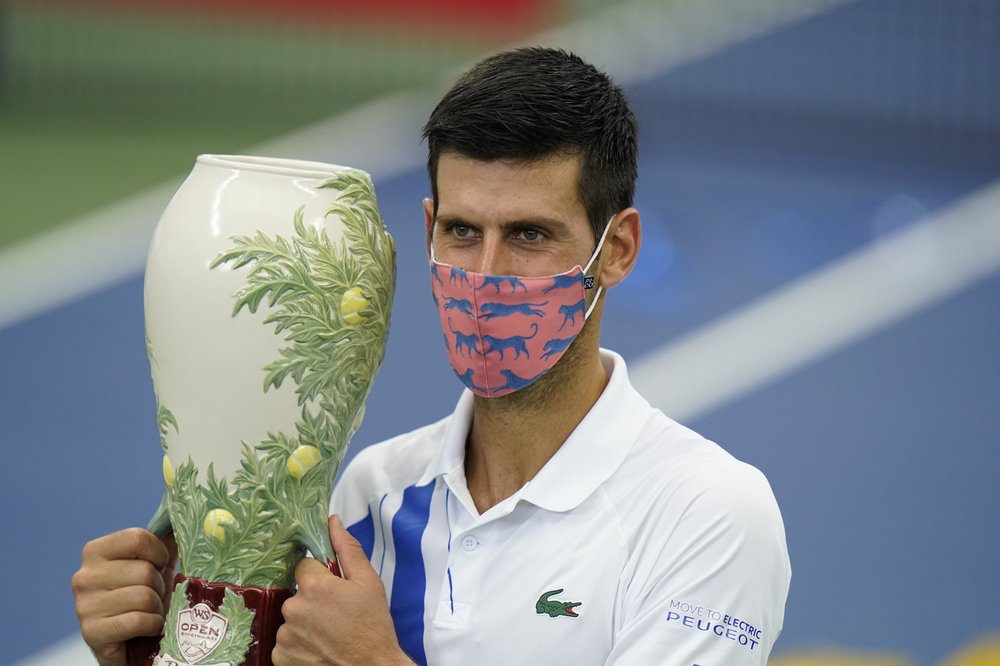 Djokovic wins 35th Masters; Osaka withdraws from final due to injury