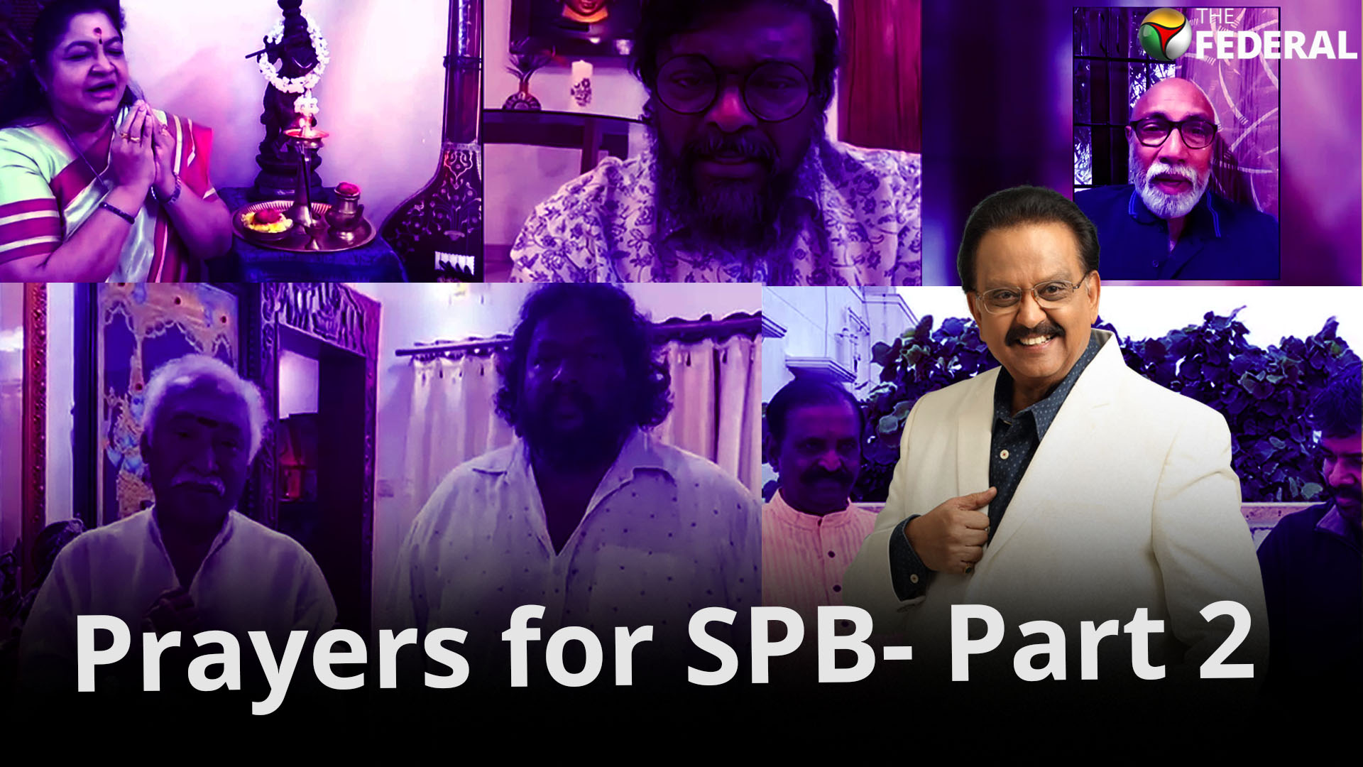 Film fraternity unites in prayers for SPB