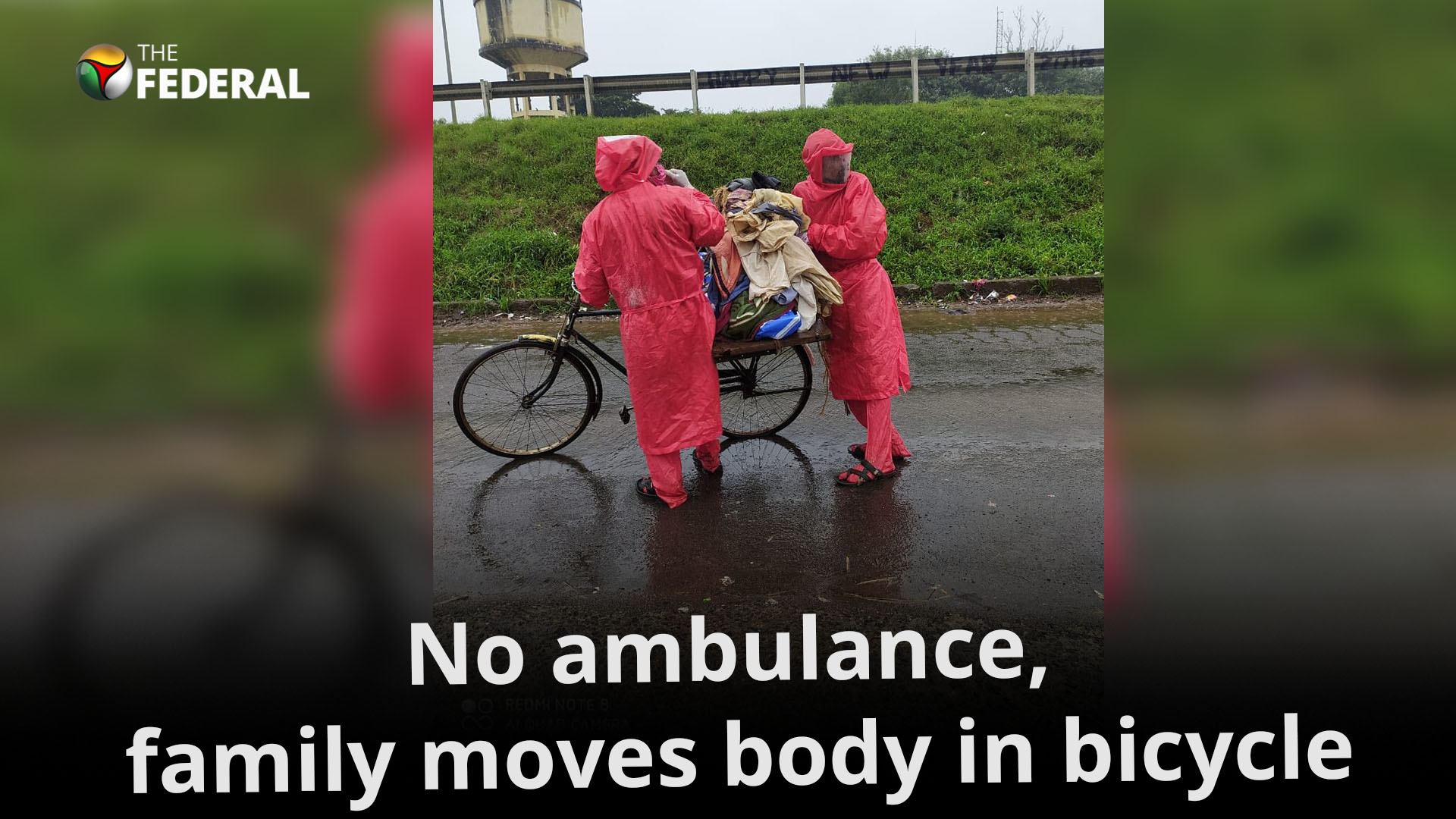COVID-19 fear: Family forced to transport body on bicycle amid rain