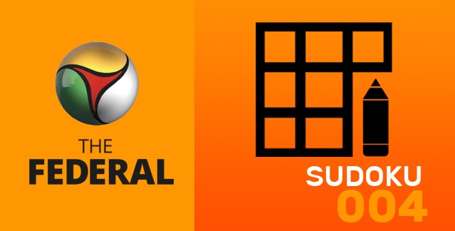 The Federal Sudoku: 004