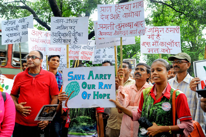 Maharashtra govt ready to drop charges against Aarey protesters