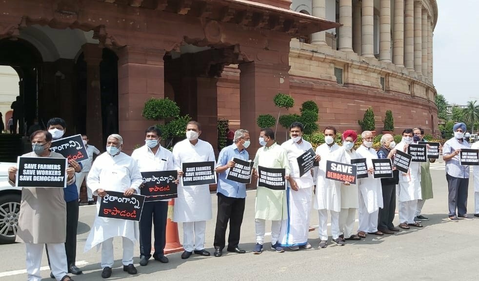 Opposition to meet Prez Kovind over farm bills amid Parliament boycott