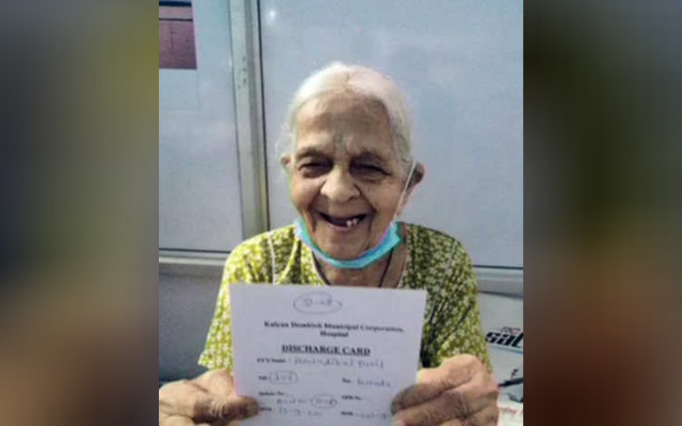 106-year-old woman in Maharashtra wins battle against COVID-19