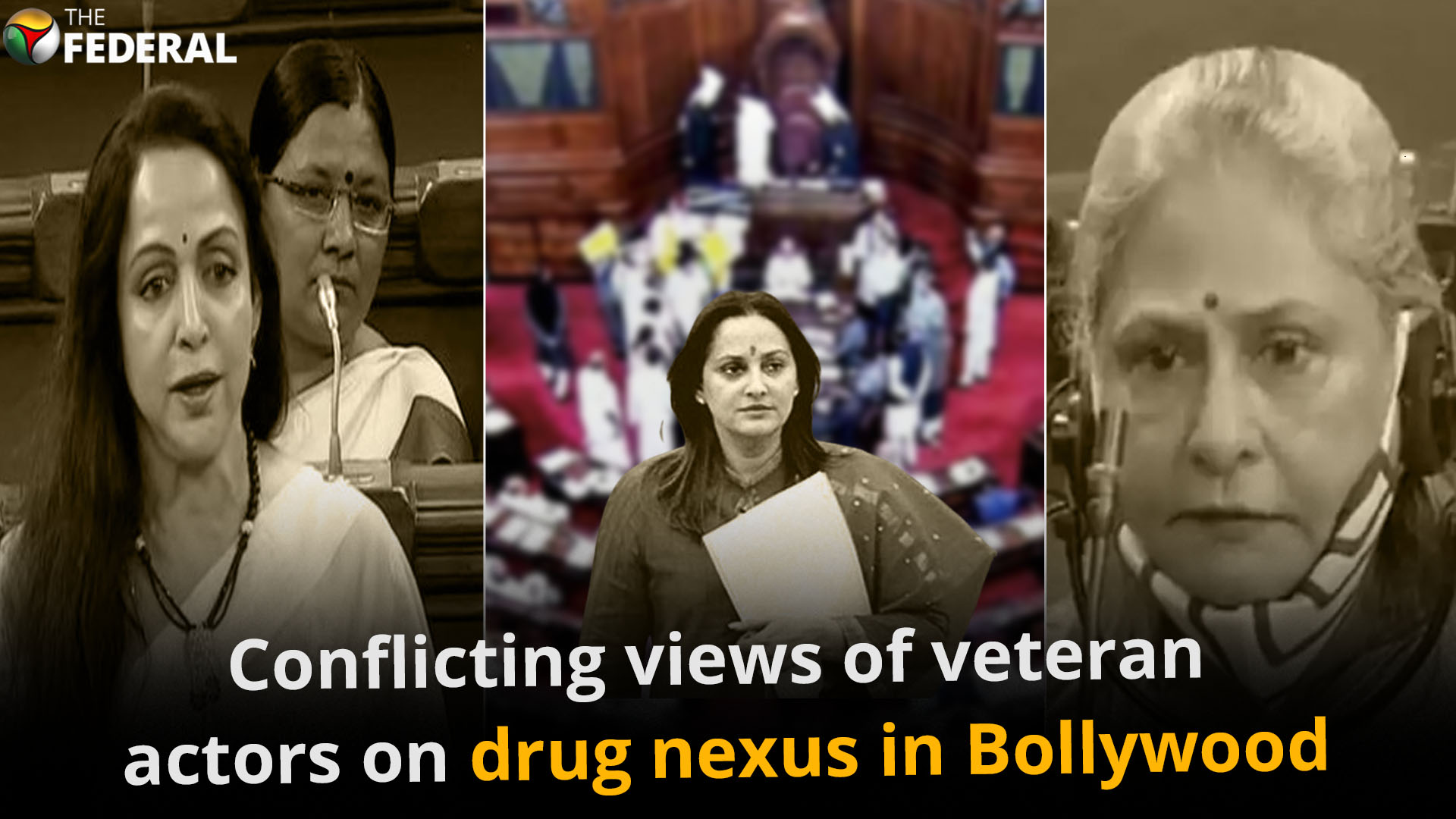 Actors Jaya Bachchan, Jaya Pradha and Hema Malini debate Bollywood drug row