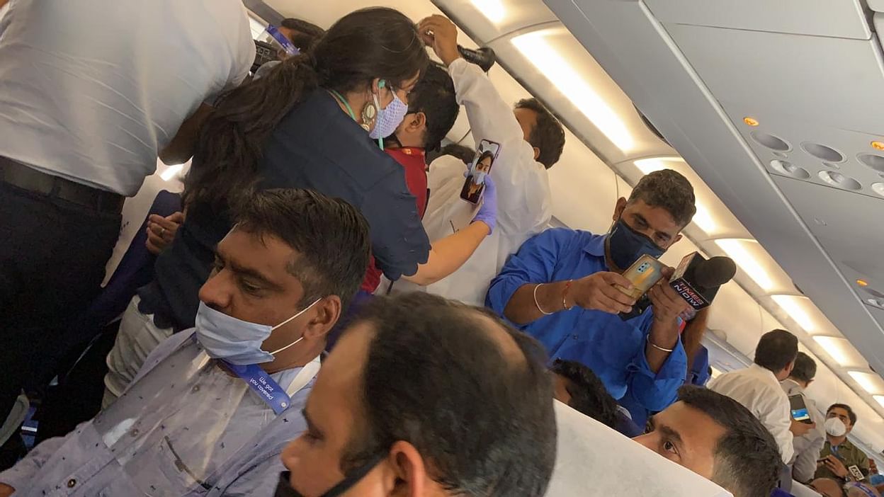 In-flight photography permitted, no devices causing chaos allowed: DGCA