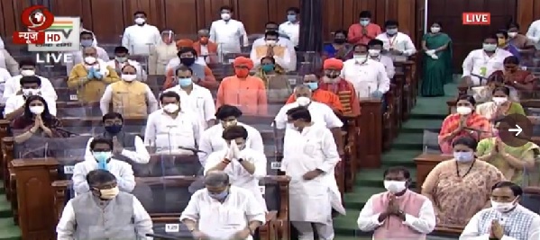 MPs separated by poly-carbon sheets: Parliament session’s new norms