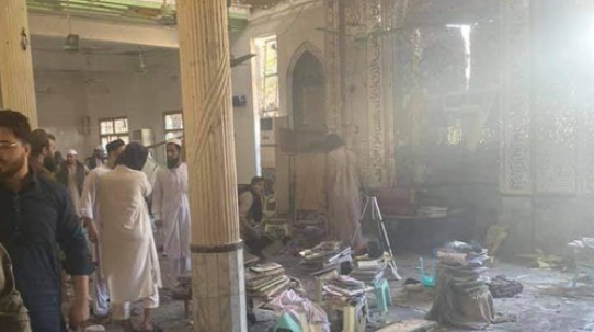 7 killed, 70 injured in bomb blast at seminary in Pakistan