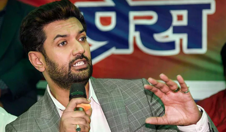 Party over: Chirag Paswan’s uncle triggers split in LJP