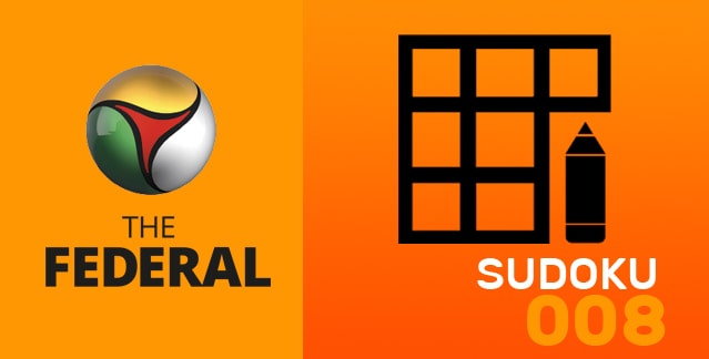 The Federal Sudoku: 008