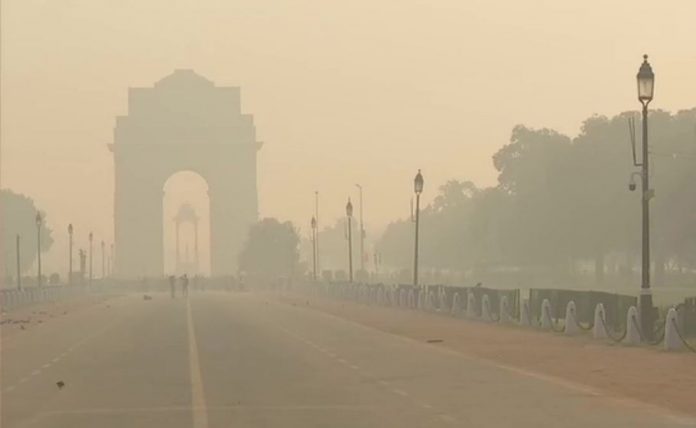 Severe Air pollution Delhi