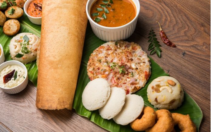 dosa, food, vegetarian food, Kerala art festival menu