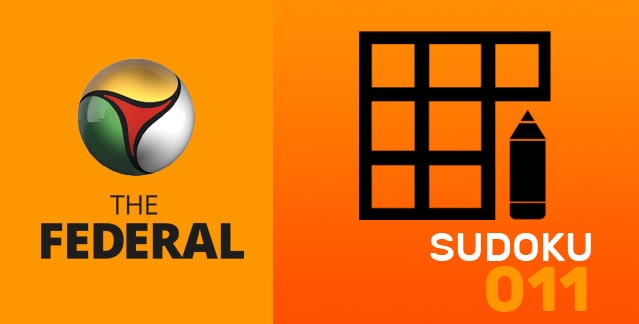 The Federal Sudoku: 011