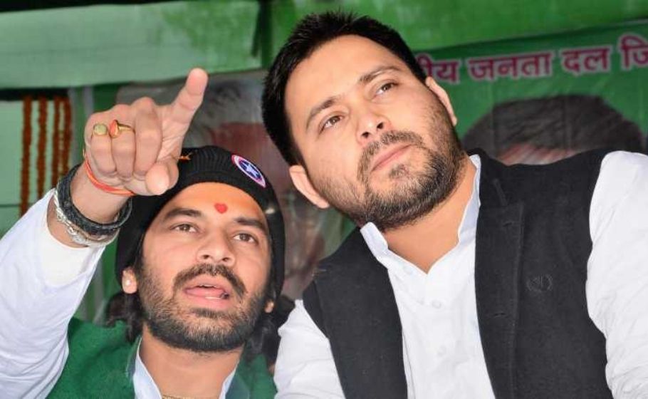 Lalu’s sons cross swords in power tussle; no sign of early truce