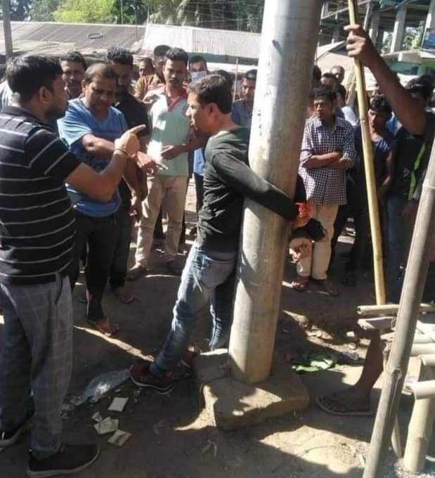Assam journalist tied to electric pole, thrashed for reporting crime