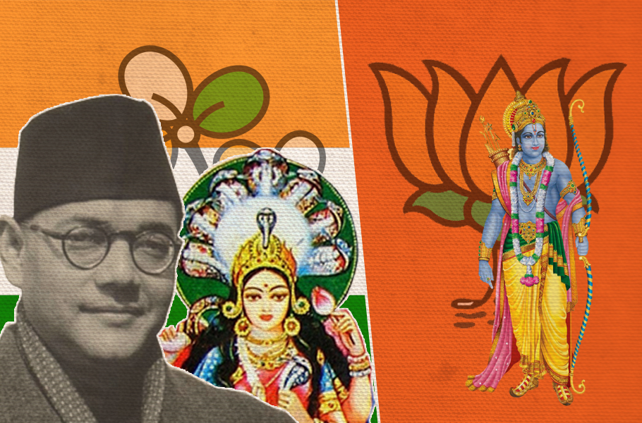 TMC invokes native deity, Netaji to counter BJP’s Jai Shri Ram