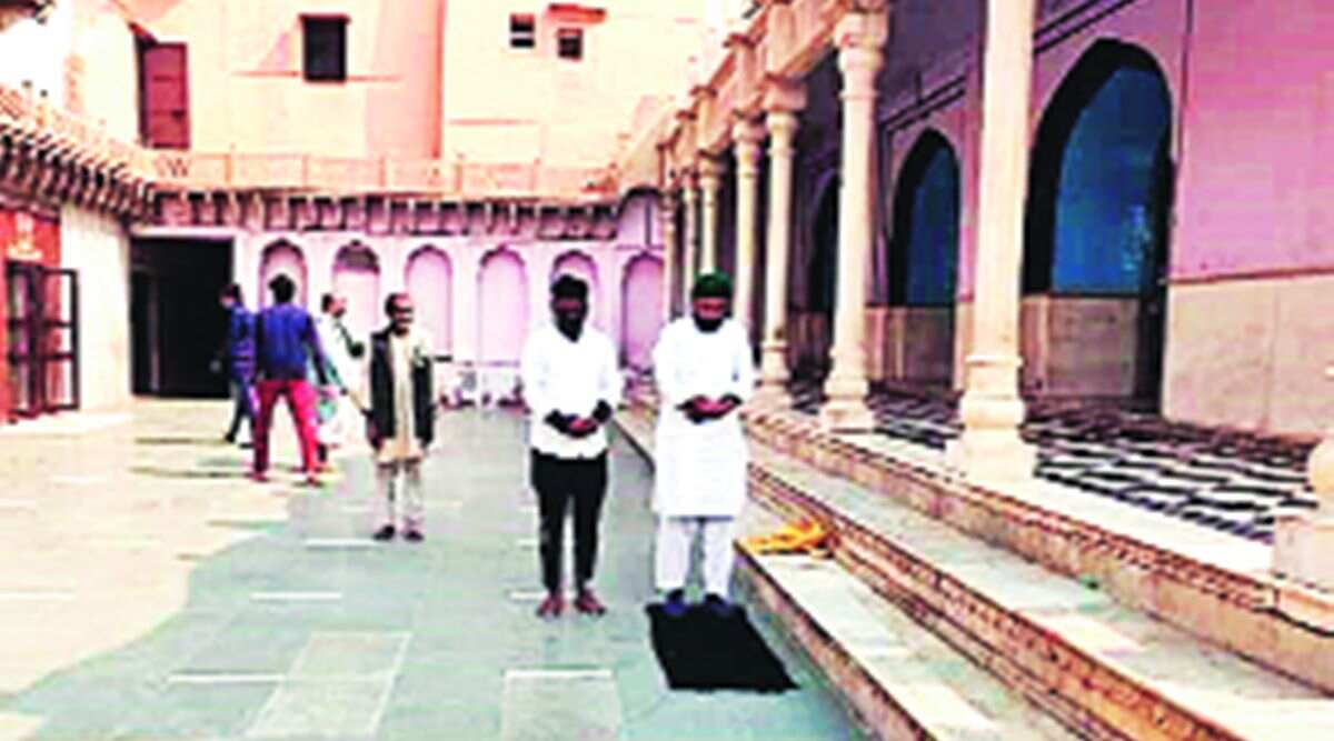 4 booked for offering namaz at Mathura temple to spread harmony