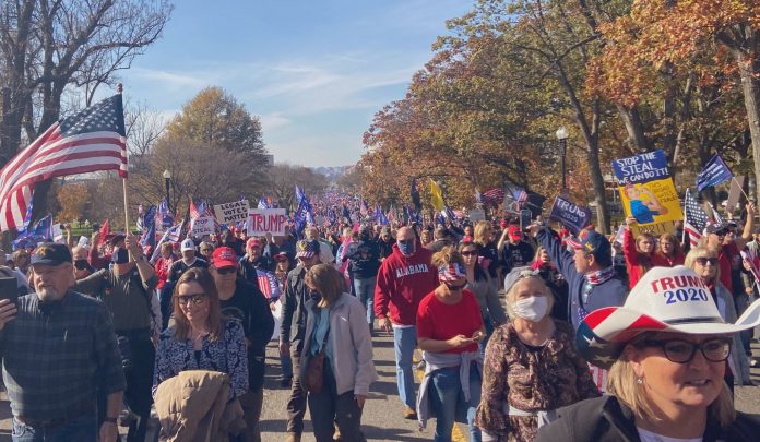 MAGA March: Trump supporters clash with counter-protesters; 20 held