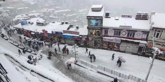 Scanty snowfall, Shimla, Himachal pradesh, drying water sources, rising temperatures, tourism takes a hit, environment concern
