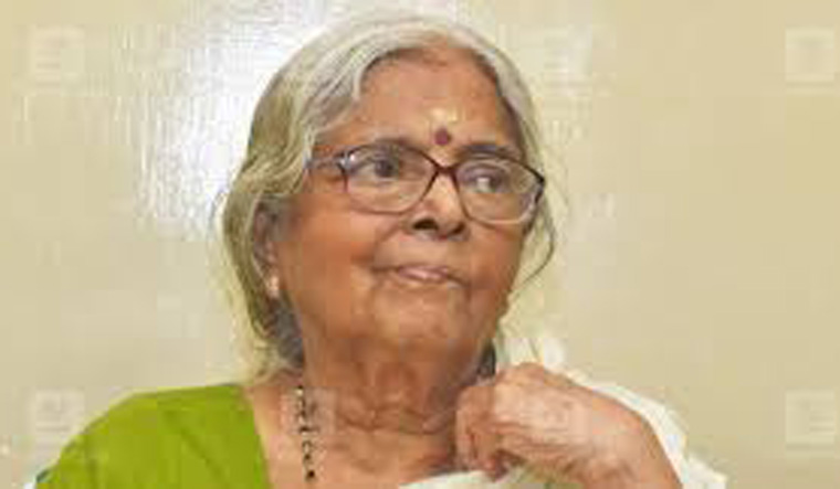 Eminent Malayalam poet-activist Sugathakumari no more