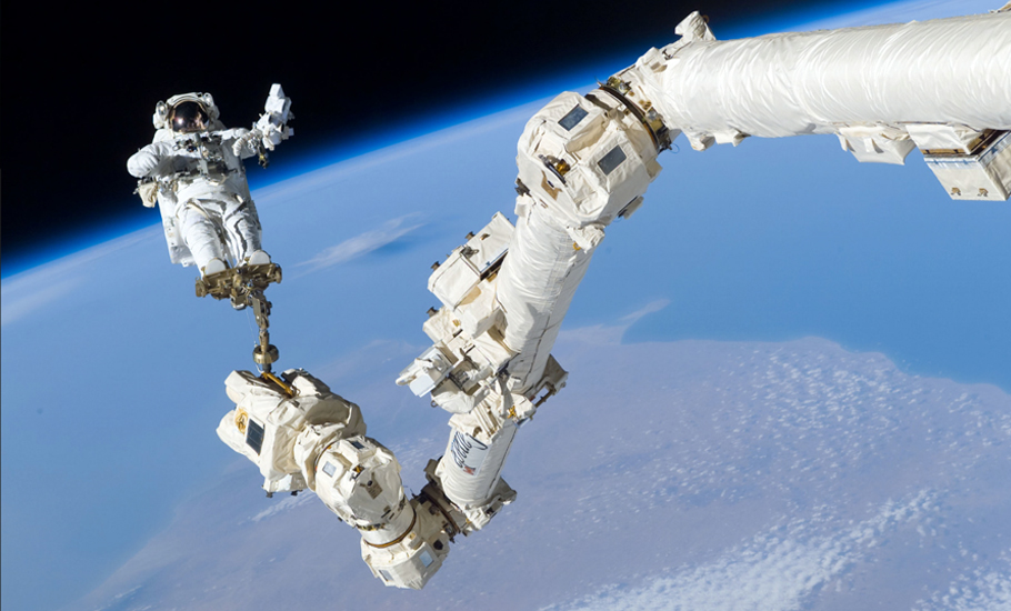 Canadarm: A handy arm in space that will build a house on the moon