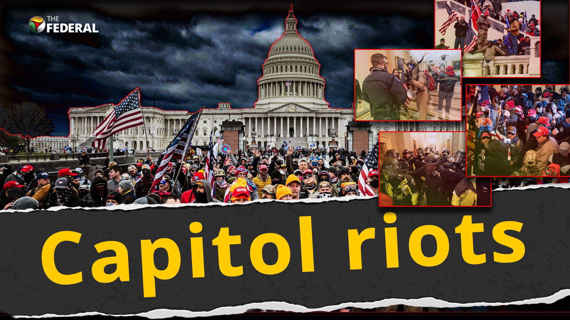 Chilling unseen video of US Capitol riots emerge