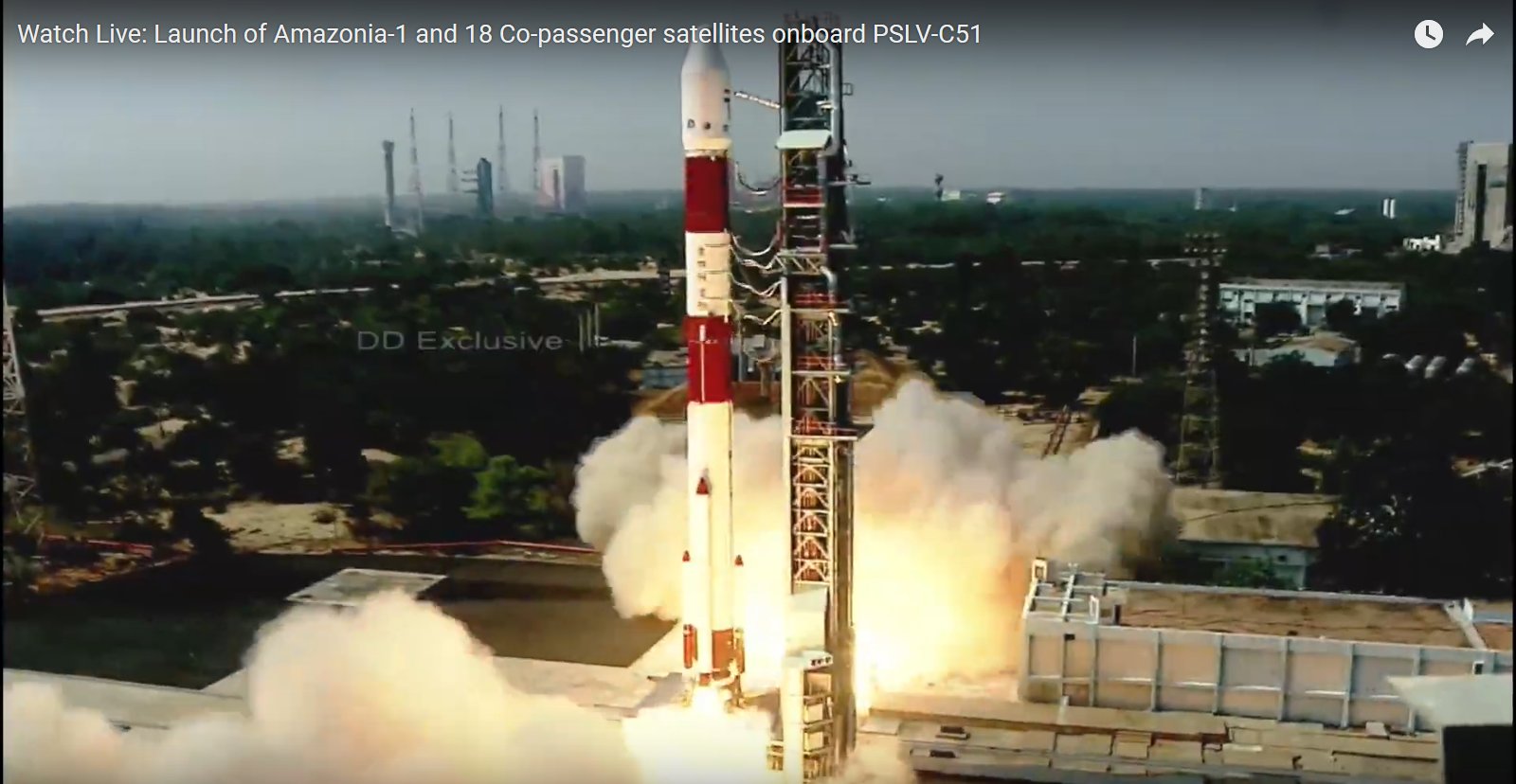 ISRO’s PSLV-C51 jets off with Brazilian satellite, 18 others
