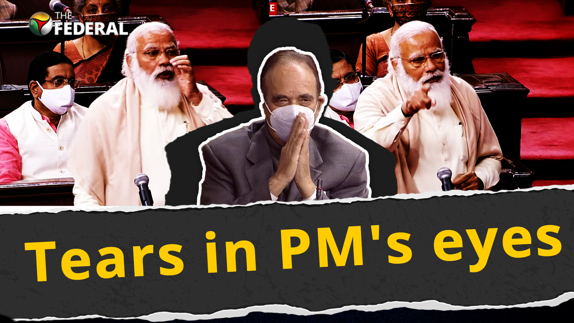 PM gets emotional in Parliament