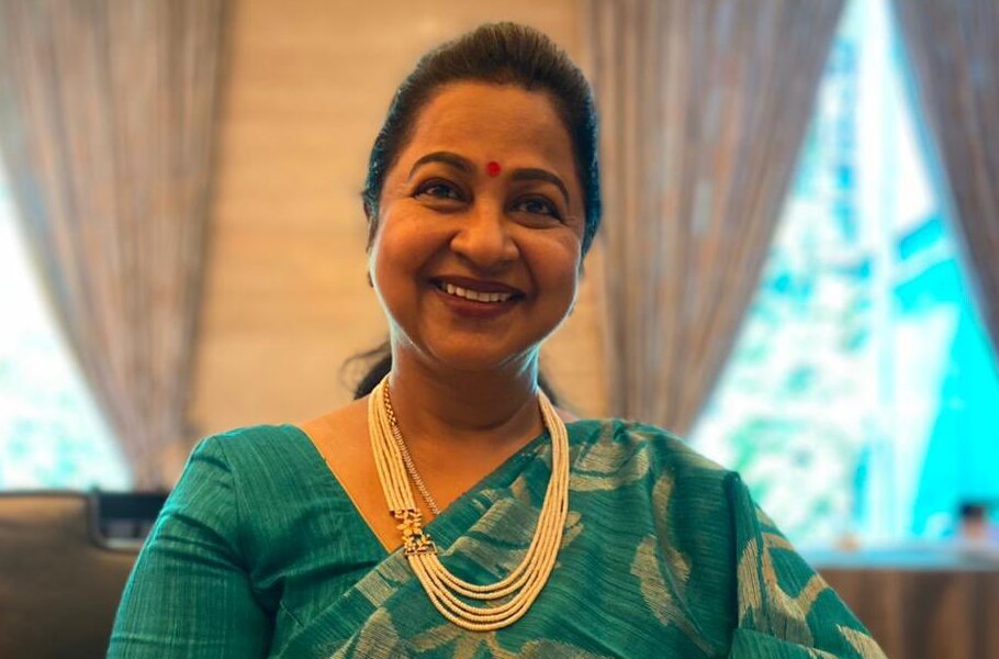 Chithi Radikaa to take sabbatical from TV, will join husbands party