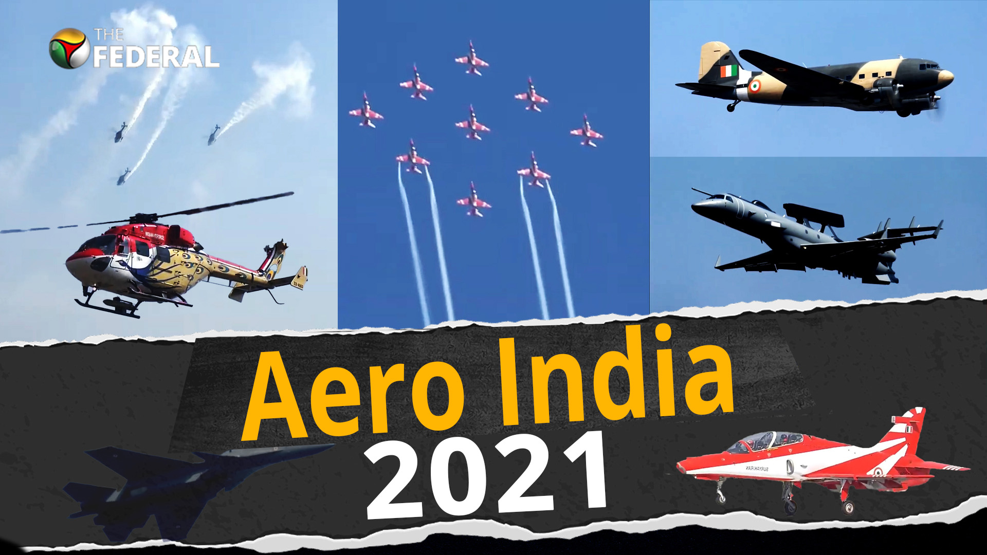 Aero India 2021 highlights: Metal birds in the sky