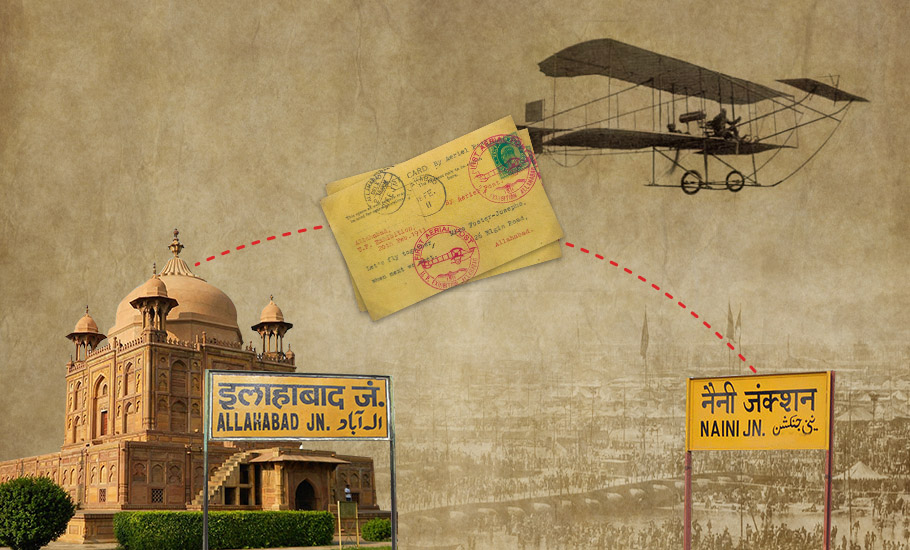 When the world’s first-ever airmail service landed in Allahabad in 1911