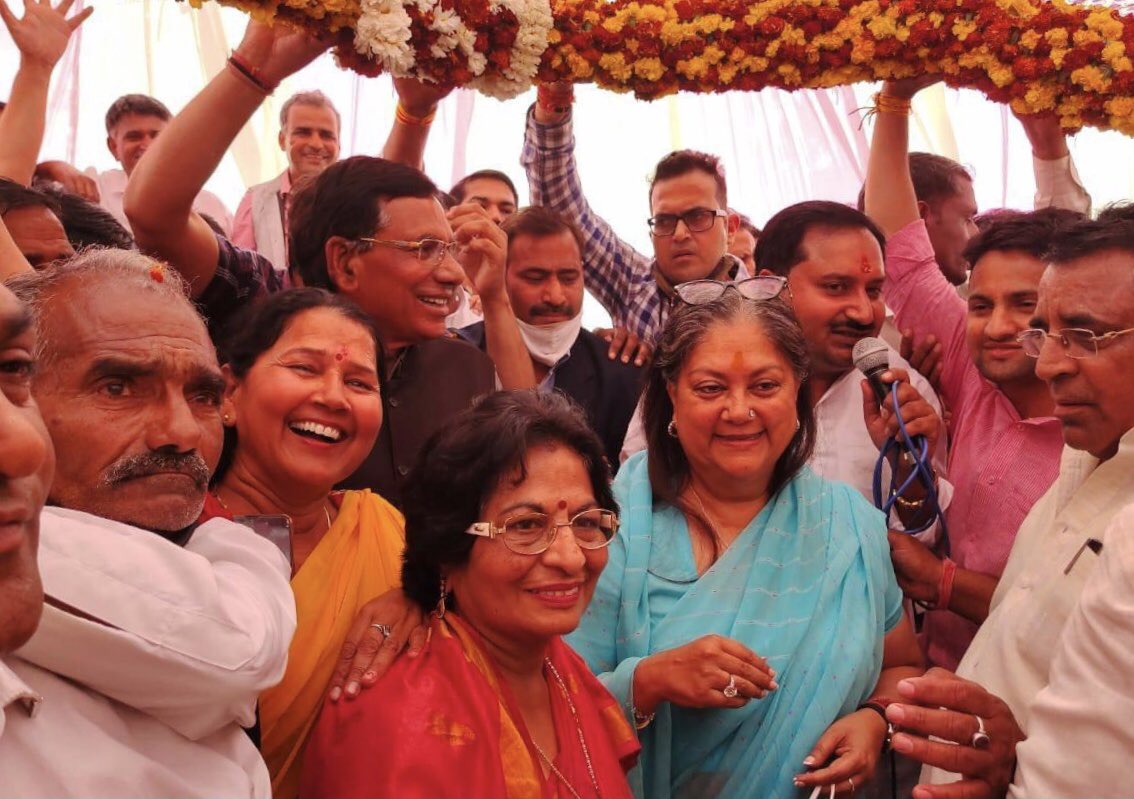 Vasundhara Raje appears set for a big comeback in Rajasthan BJP
