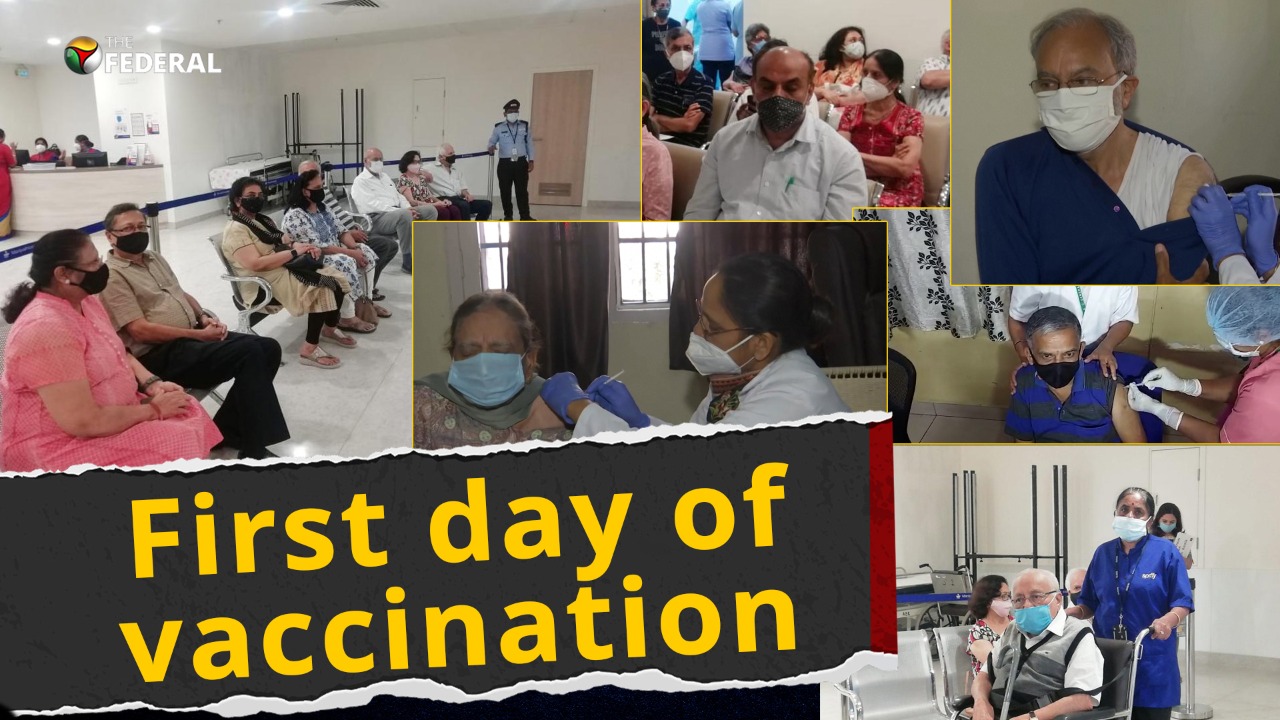 Glitches galore on first day of Phase-3 vaccination