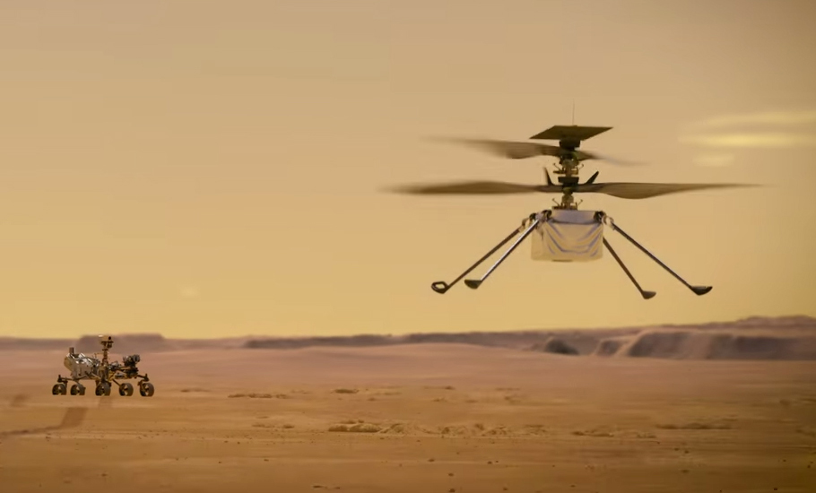 Mars Rover Perseverance & Ingenuity Helicopter by Metal Earth