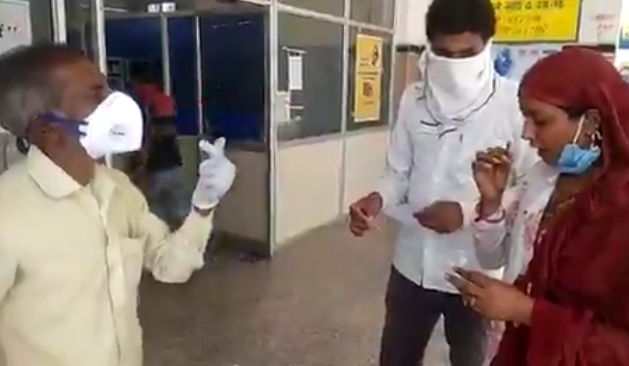 COVID: Gardener takes swabs, teaches people ‘self-testing’ in MP govt hospital