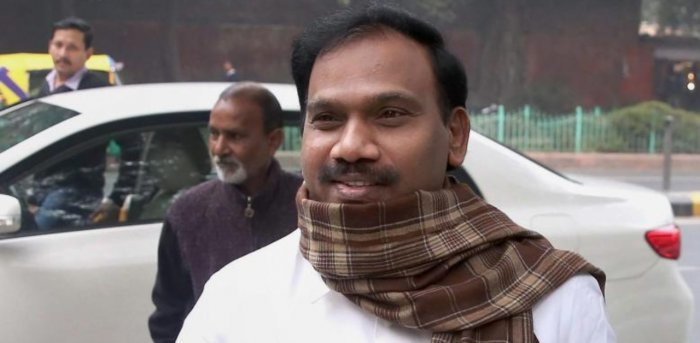 EC raps Raja for obscene remarks, bars him from campaigning for 48 hours