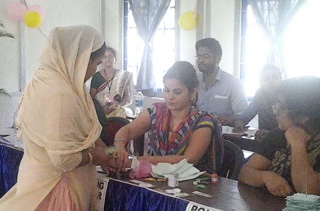 With pandemic raging, women polling officials demand concessions