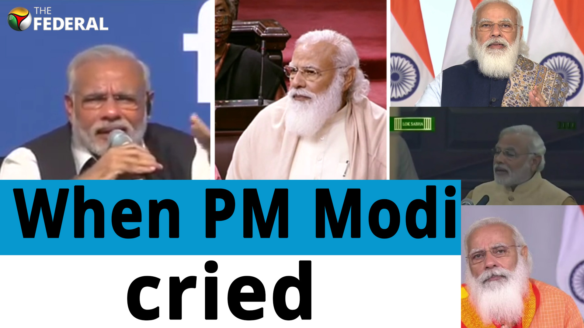7 times when PM Modi cried on national television