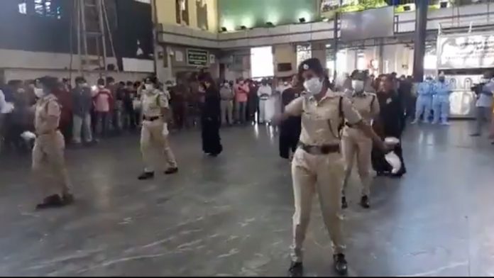 Enjoy Enjaami at Chennai Central: Police push for COVID safety in viral video