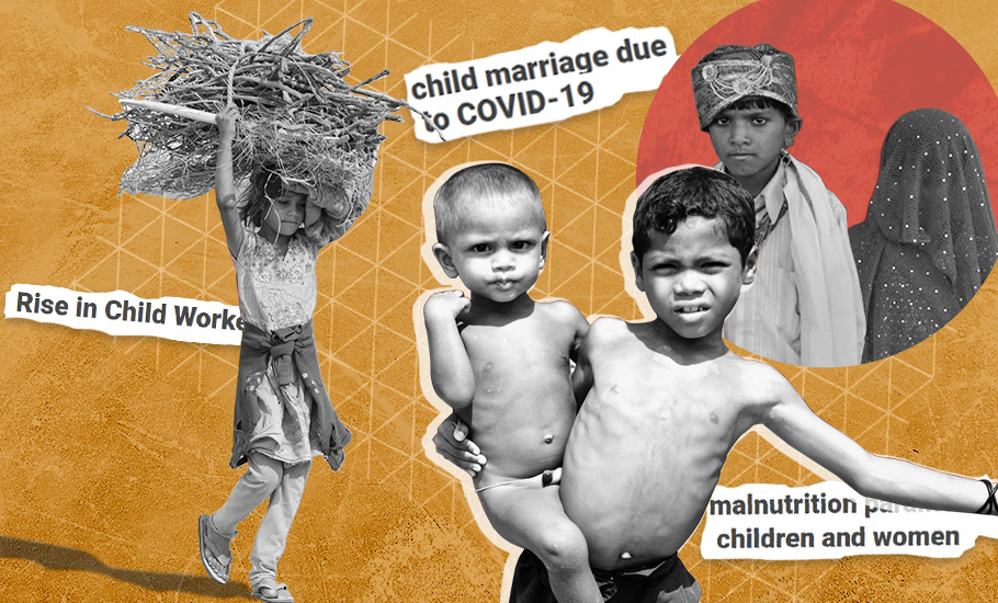 COVID-19 has hit India’s children hard, and from all sides