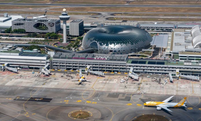Changi airport, illegal airside permits, support officer, Singapore