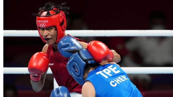Gritty Lovlina from Assam punches her way to an assured Olympic medal