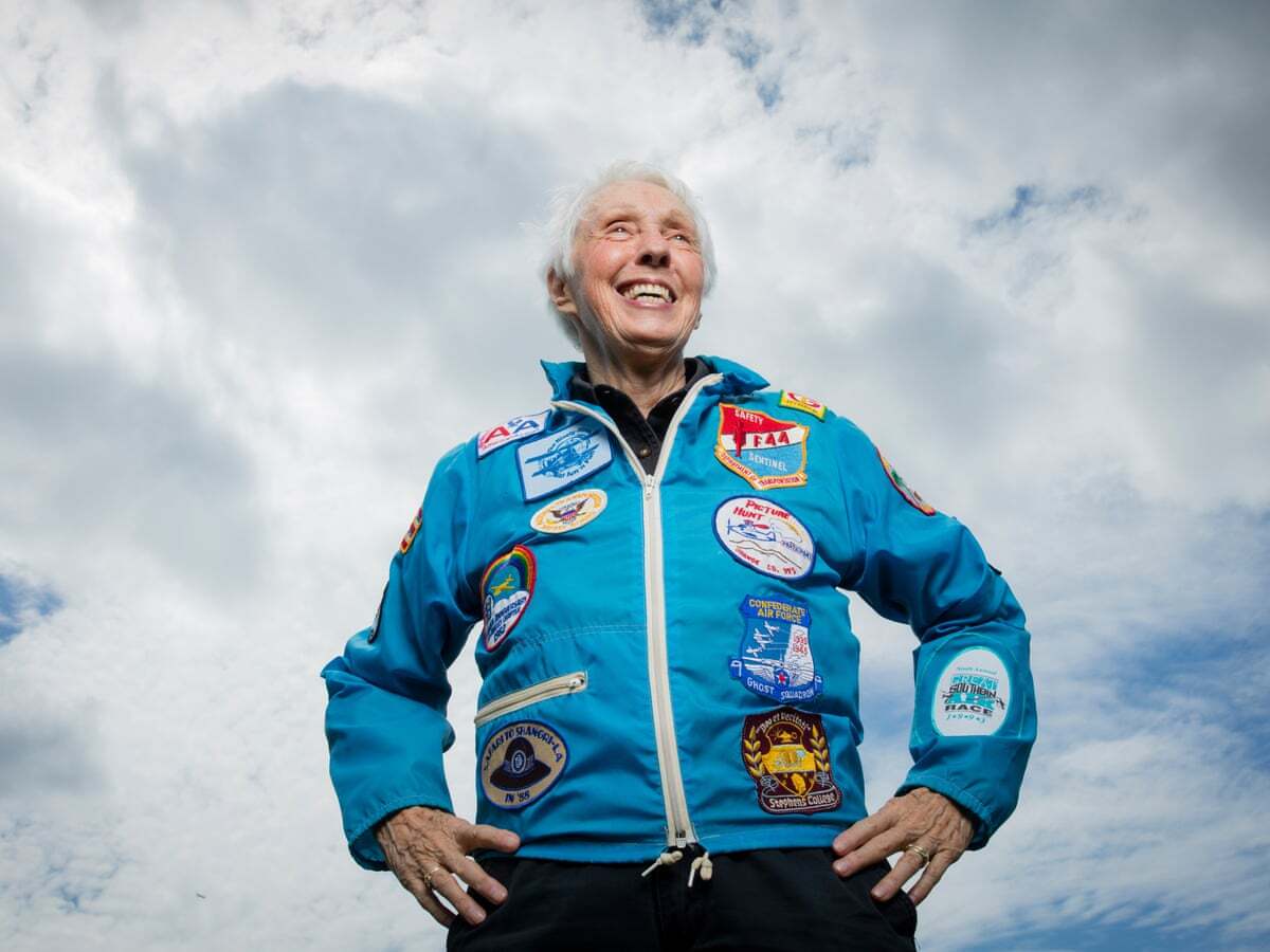 Who is Wally Funk, the oldest person to fly to space at 82