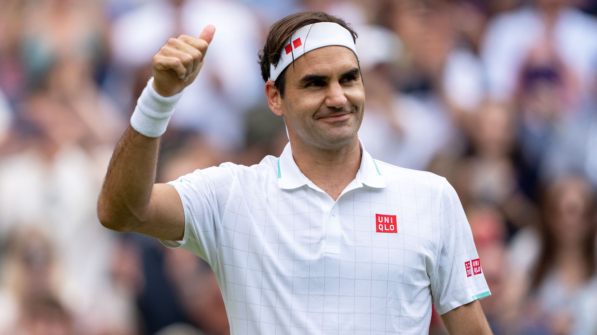 Federer oldest player to reach Wimbledon quarterfinals in the Open Era