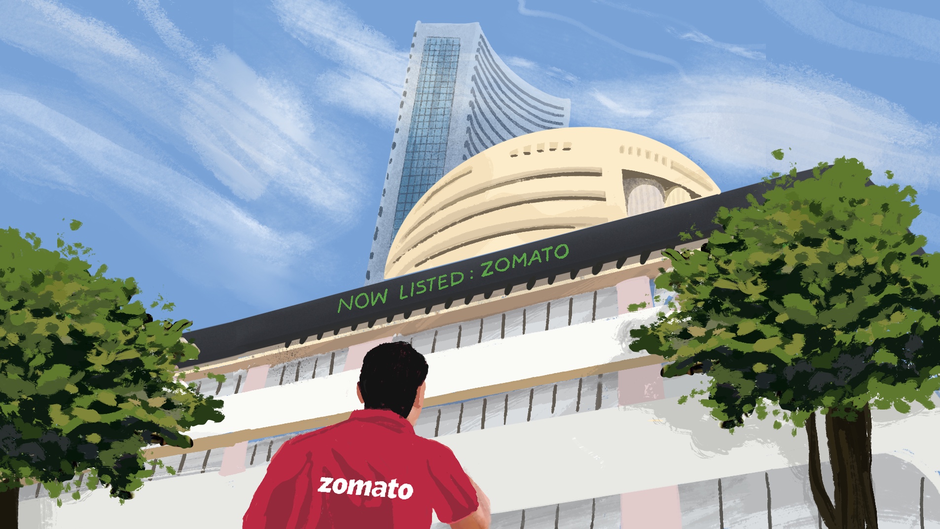 Quick delivery: Zomato share prices zoom 50% on day 1
