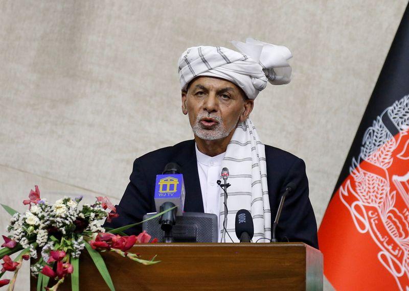 Afghan President Ghani leaves for Tajikistan as Taliban takes over