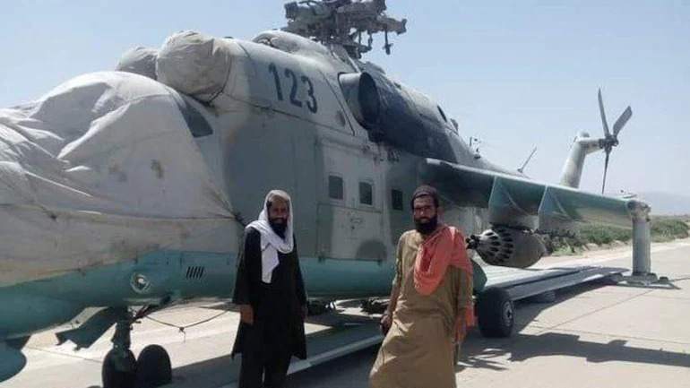 Taliban capture Mi-24 helicopter gifted by India to Afghanistan