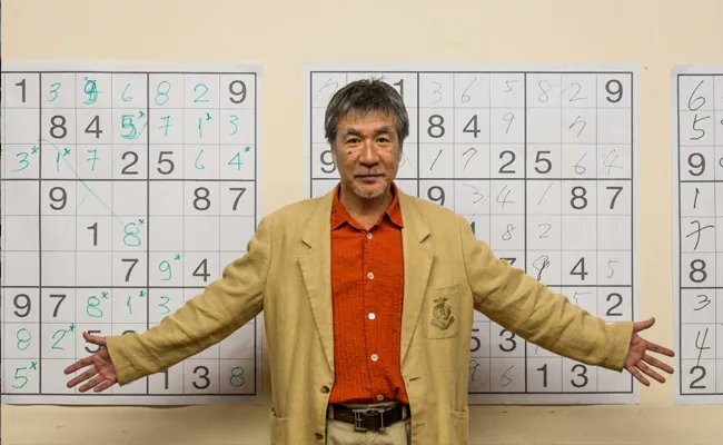 Sudoku maker Maki Kaji, who saw lifes joy in puzzles, dies