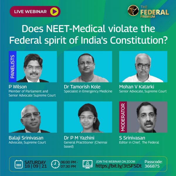 The Federal webinar: Does NEET violate federal spirit of Constitution?