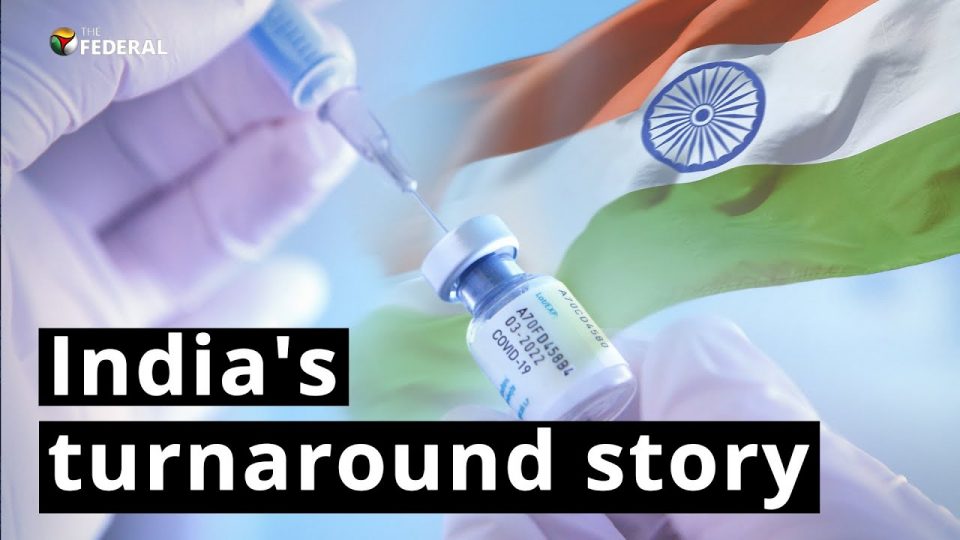 How did India ramp up its COVID vaccination drive?