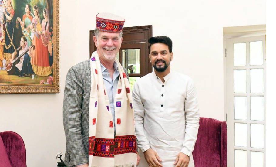 On India visit, Netflix CEO Hastings meets IT minister: Whats streaming?
